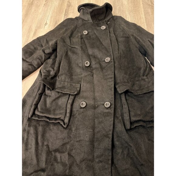 Vintage Paul R.Nissen Woman Coats Small Union Label Wool Button Up Winter Coat - Picture 6 of 9